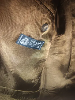 Chaqueta de vestir hombre marrón