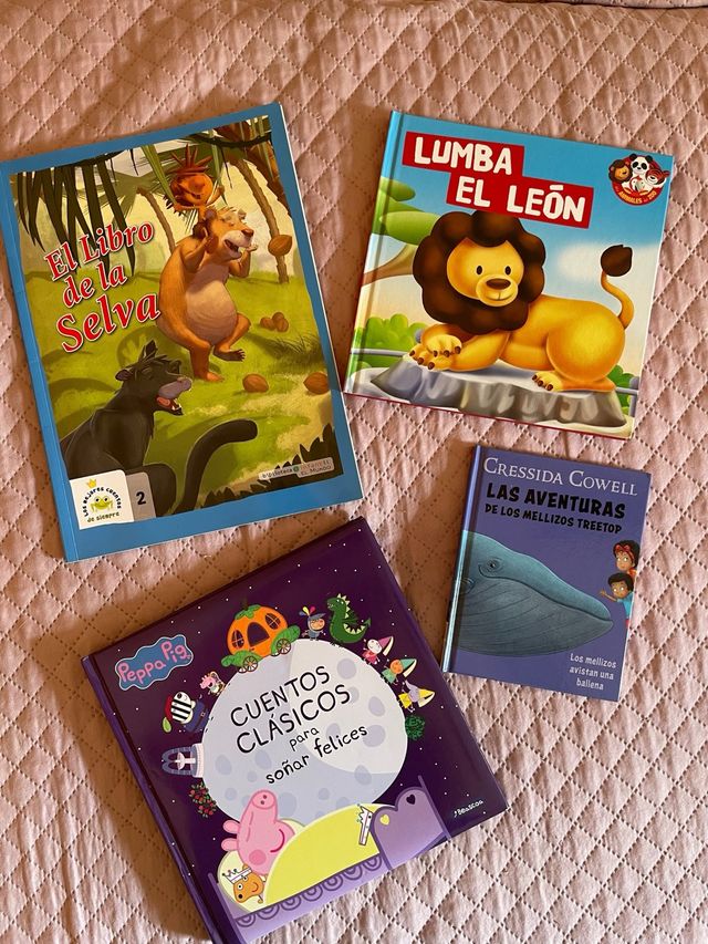 Lote 4 Cuentos Infantiles (Como Nuevos)
