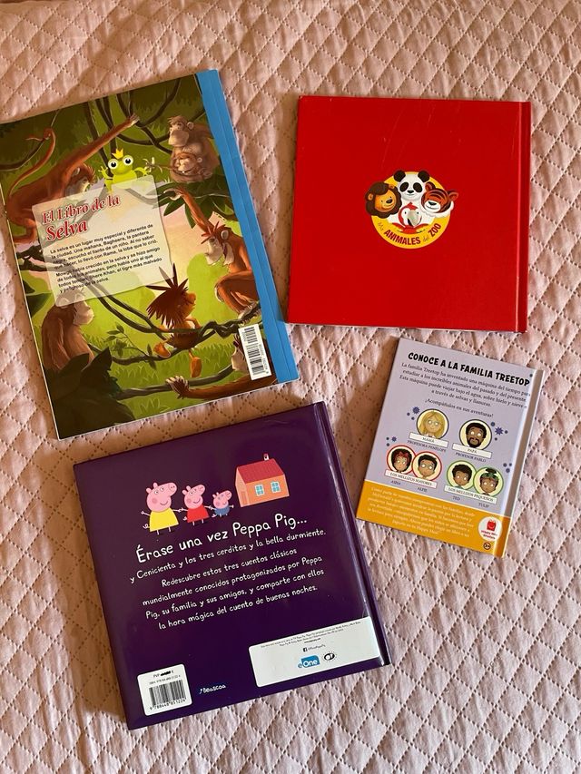 Lote 4 Cuentos Infantiles (Como Nuevos)