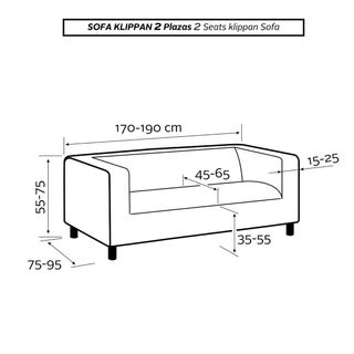Sofá IKEA Klippan 2 plazas – Urge venta