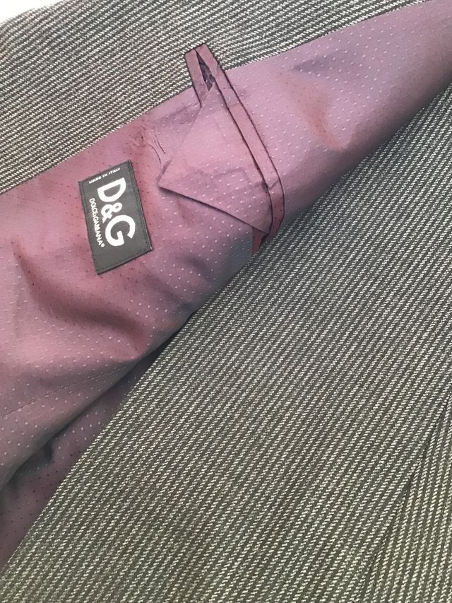 Abito in Lana Grigio Dolce & Gabbana