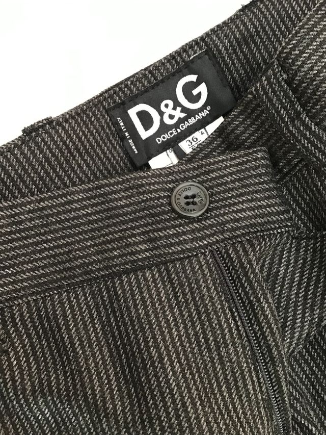 Abito in Lana Grigio Dolce & Gabbana