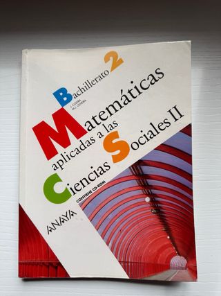 Libro bachillerato matemáticas