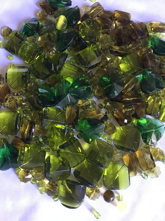 Pietre decorative verdi