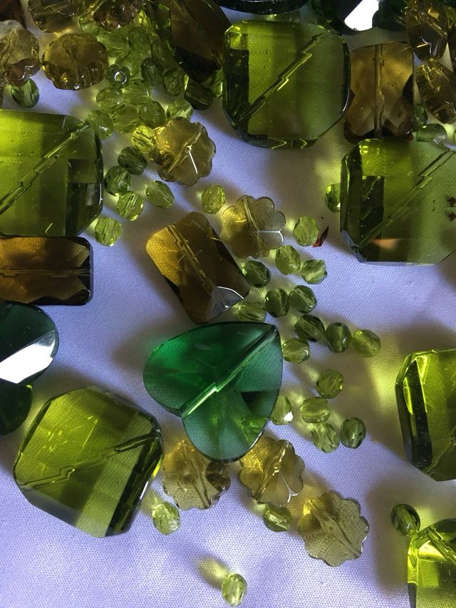 Pietre decorative verdi