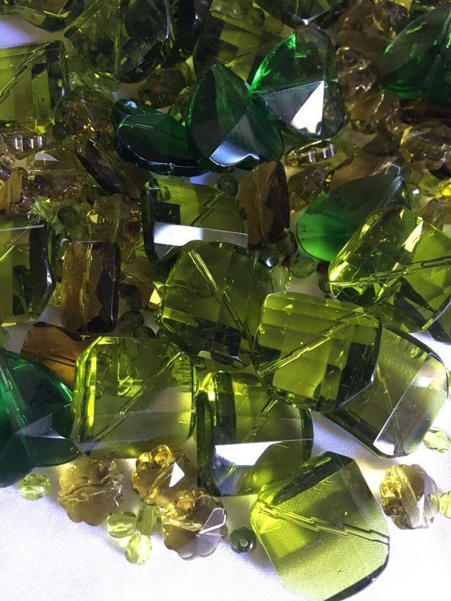 Pietre decorative verdi