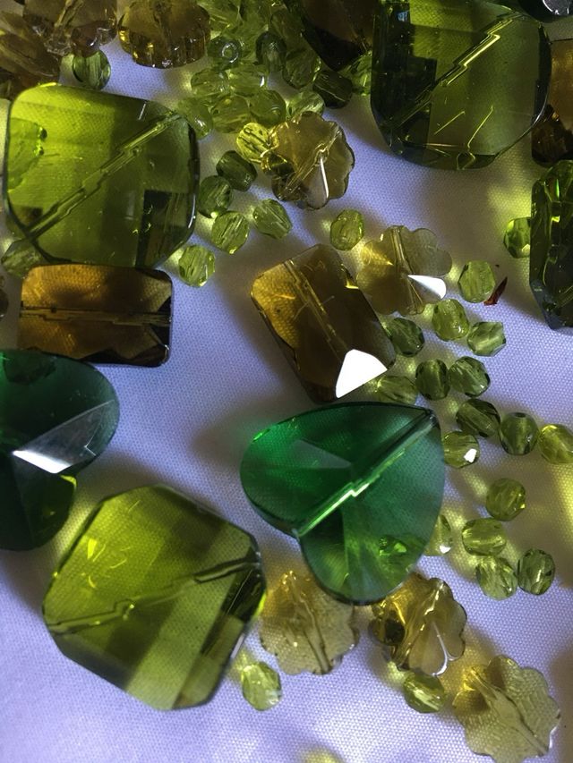 Pietre decorative verdi