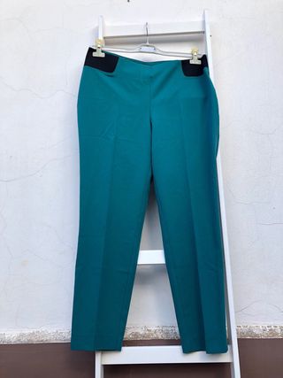 Pantaloni premaman verdi tg eur 36 NUOVI
