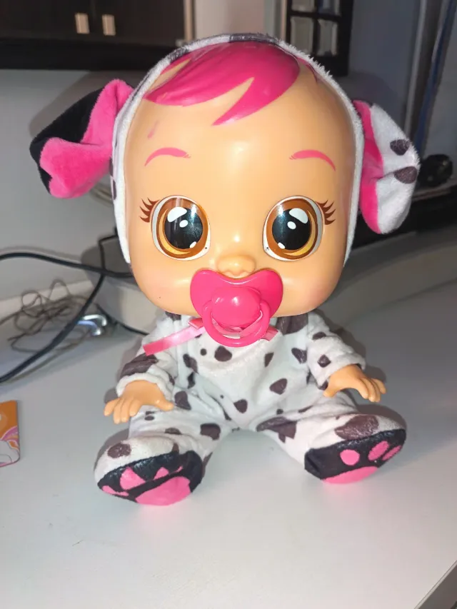 Bebé Llorón con Pijama de Dálmata
