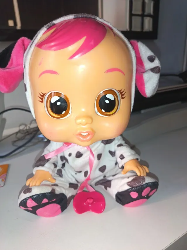 Bebé Llorón con Pijama de Dálmata