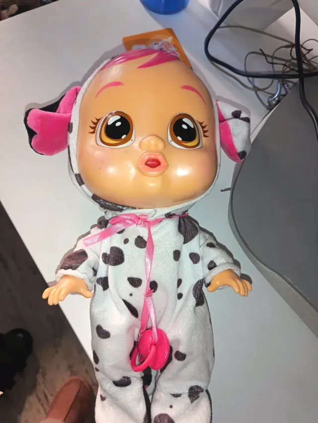 Bebé Llorón con Pijama de Dálmata