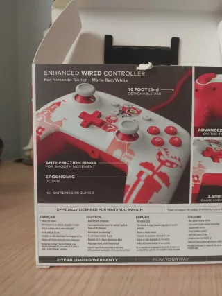 Mando Switch Mario - Nintendo