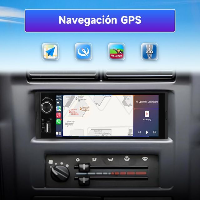 NUEVO - Radio Coche 1 DIN Pantalla Táctil