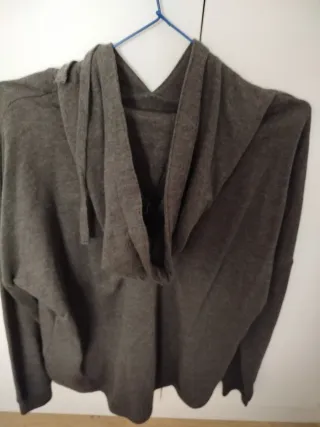 Sudadera gris talla L