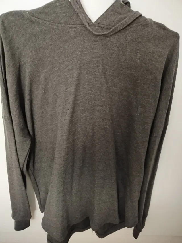 Sudadera gris talla L