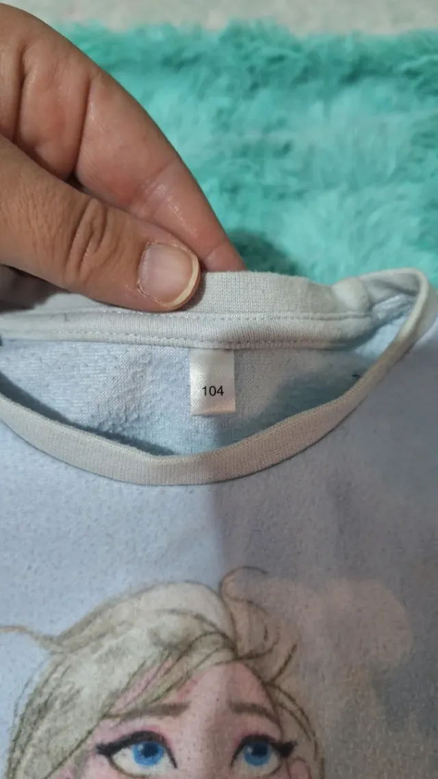 Pijama polar niña Frozen Elsa