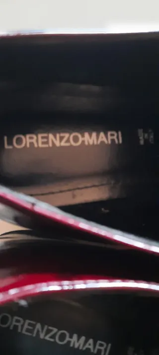 Scarpe vernice bordeaux con fiocco