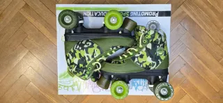 Patines 4 Ruedas Camuflaje Talla 33/34
