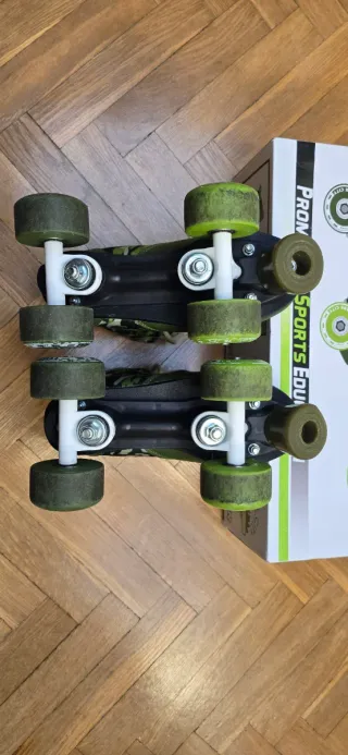 Patines 4 Ruedas Camuflaje Talla 33/34