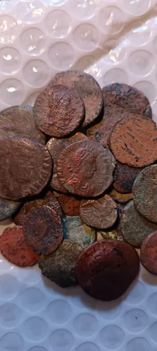 30 Monedas Romanas para Limpiar