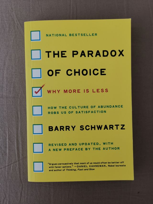 The paradox of choice