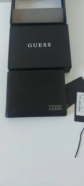 Portafoglio Guess Uomo Nero