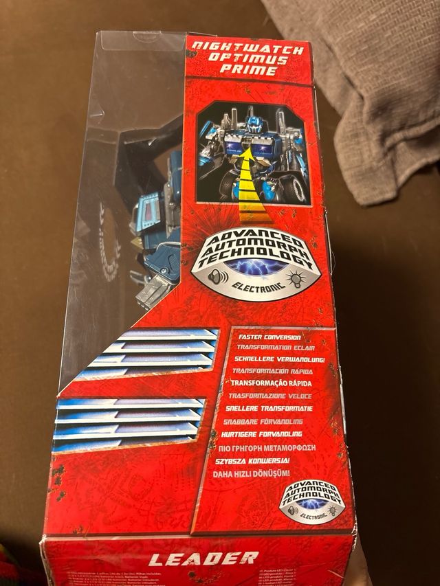 Transformers Nightwatch Optimus Prime,del año 2007