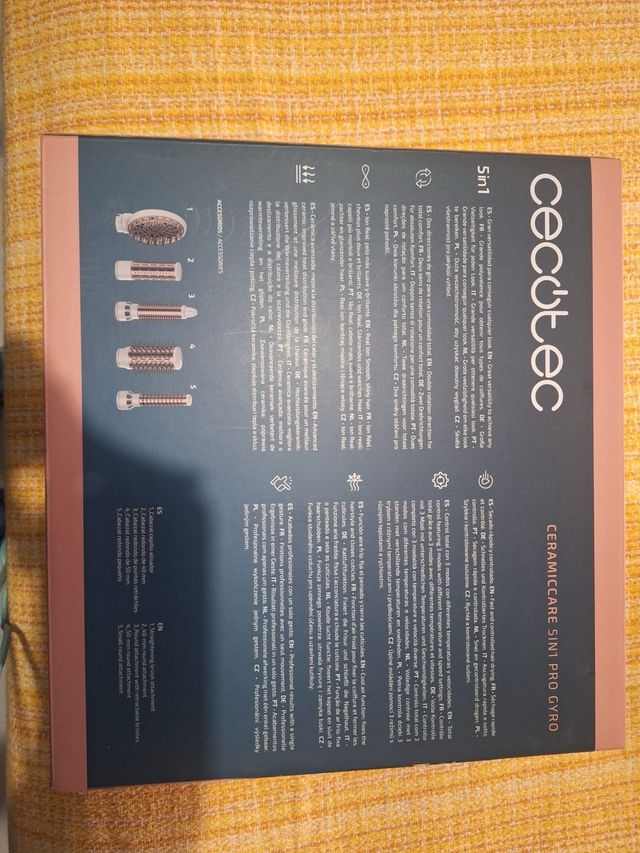Cepillo Secador Cecotec Ceramicare 5in1 Pro Gyro