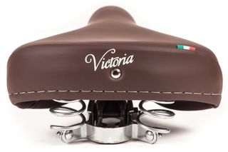 Sillín Clásico Victoria Marrón con Muelles