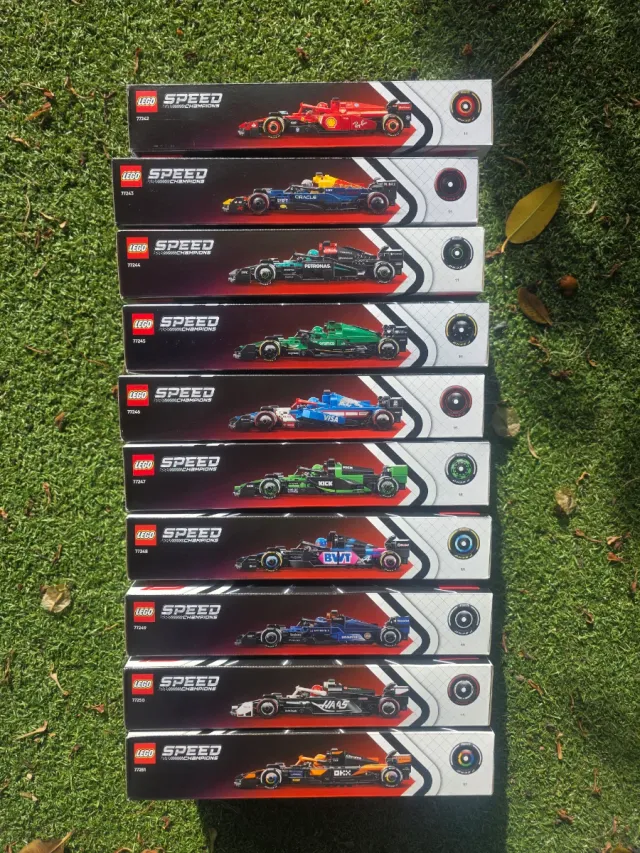 10x Lego Speed Champions Formula 1 F1