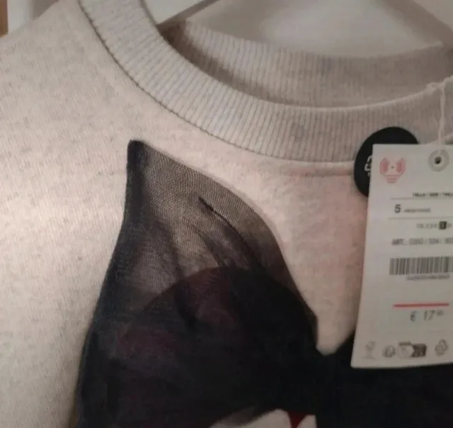 Sudadera Zara Minnie Niña T/5