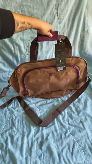 Mala de viagem Pack It creme