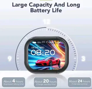 HTC NE20 Auriculares Bluetooth V6 Negros