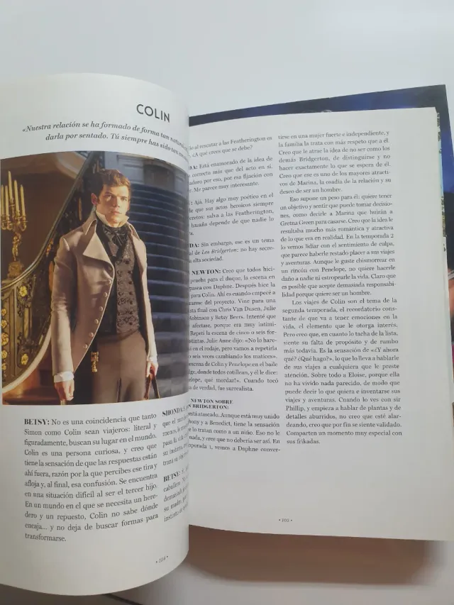 Libro los bridgerton detras de las camaras