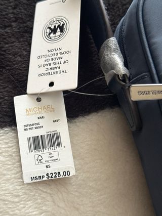 Bolso Michael Kors Azul/Gris