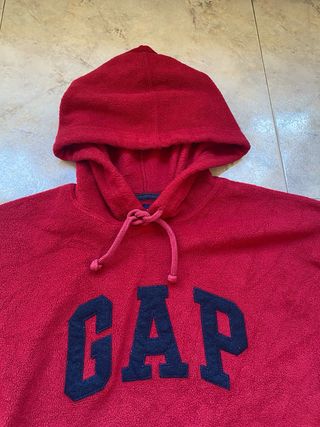 Sudadera Gap Roja con Logo