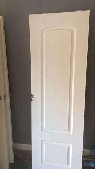 Puerta interior blanca con molduras 6 puertas