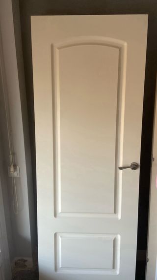 Puerta interior blanca con molduras 6 puertas