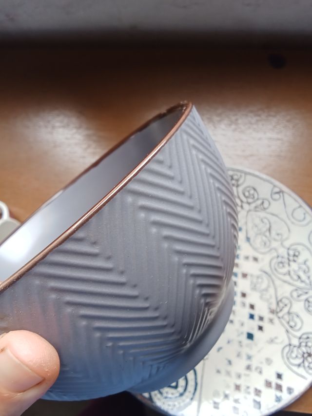 Piezas de vajilla con bonito diseño