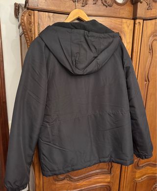 Abrigo Cazadora Lefties Negro Talla M