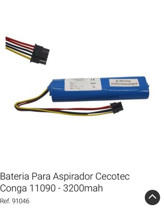 Batería Cecotec Conga 11090/13090 3200mAh