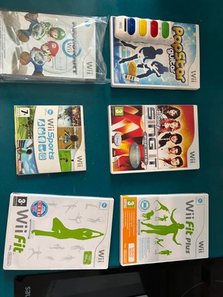 Nintendo Wii Completa + 13 Juegos + Balance Board
