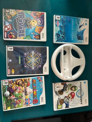 Nintendo Wii Completa + 13 Juegos + Balance Board