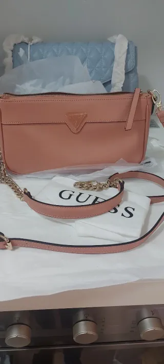 Borsa Guess Rosa e Azzurra