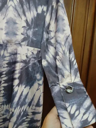 Vestido Mango Talla M Tie-Dye