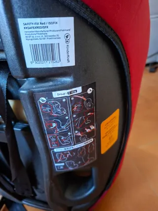 Silla coche Isofix Grupo 2 Kinderkraft