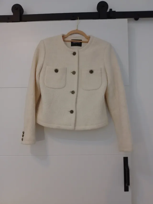 Chaqueta Tintoretto Lana Beige Talla M