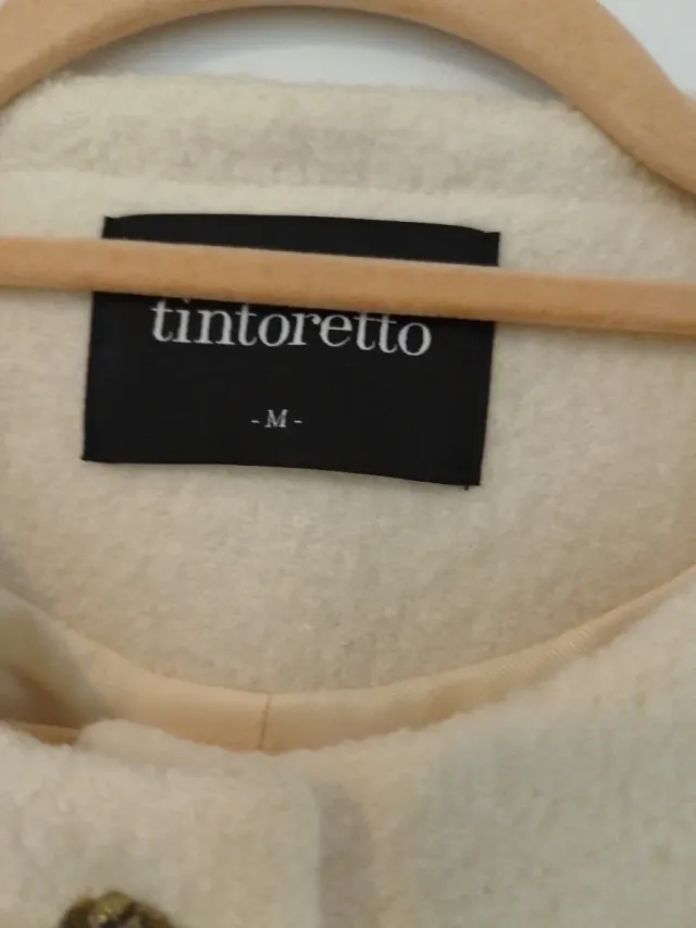 Chaqueta Tintoretto Lana Beige Talla M