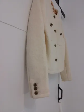 Chaqueta Tintoretto Lana Beige Talla M