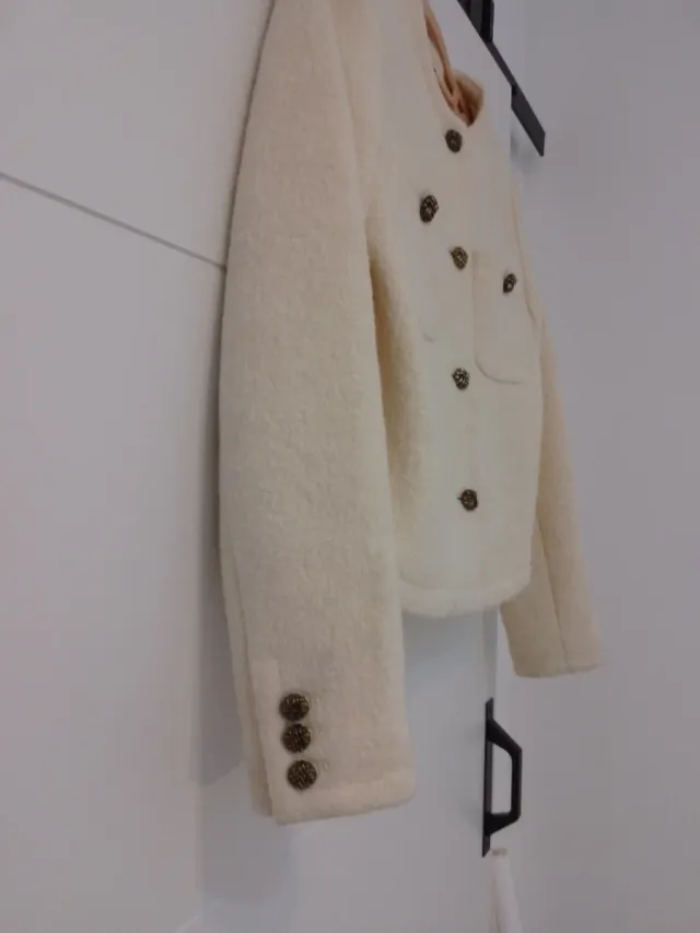 Chaqueta Tintoretto Lana Beige Talla M